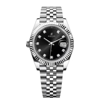 Datejust Diamond Black Dial Jubilee 41mm