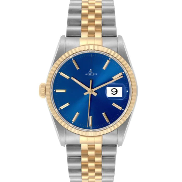 Datejust Gold & Steel Blue Dial 36mm 16233