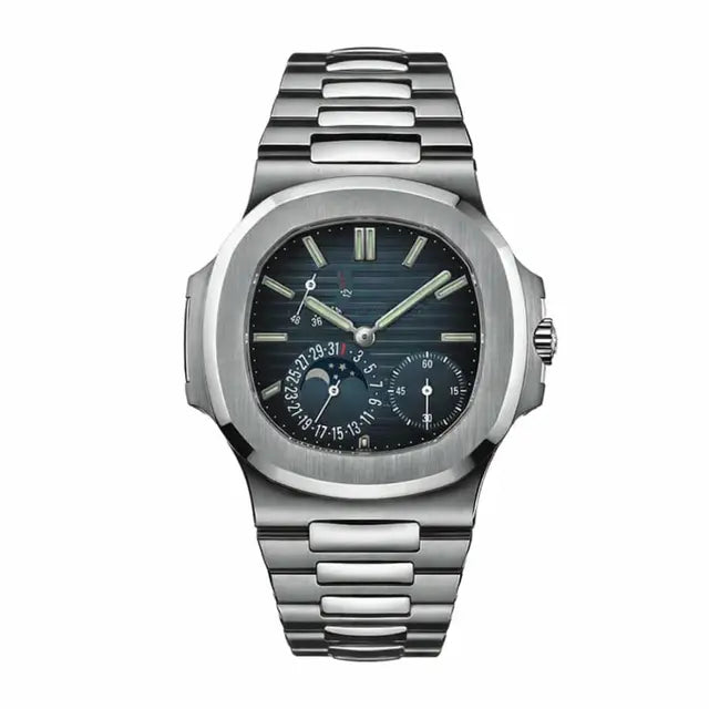 Nautilus Steel Blue Dial Moon Phase 5712/1A-001