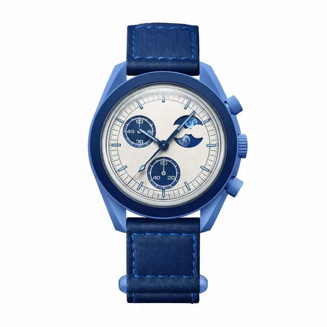 Speedmaster MoonSwatch “Mission to the Blue Moonphase”