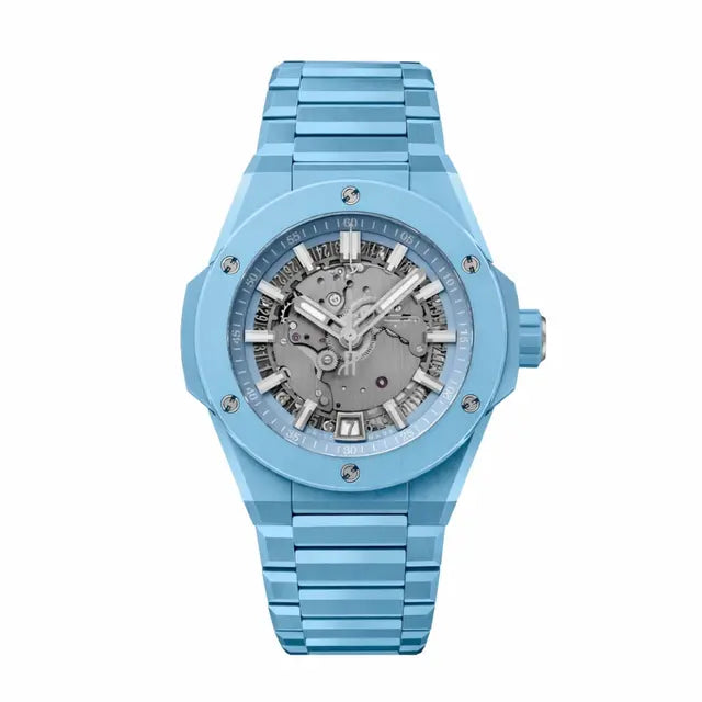 Big Bang UNICO Integrated Time Only Sky Blue Ceramic 42mm